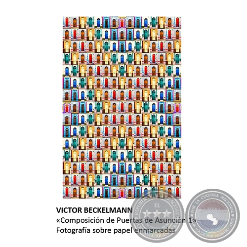 Composición de Puertas de Asunción 1 - Artista: Víctor Beckelmann